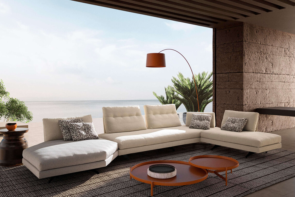 Stone Outdoor Sofa thumbnail