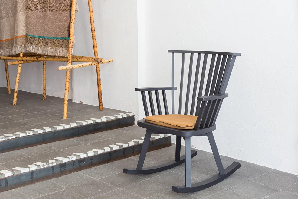 Gray 29 Rocking Chair thumb