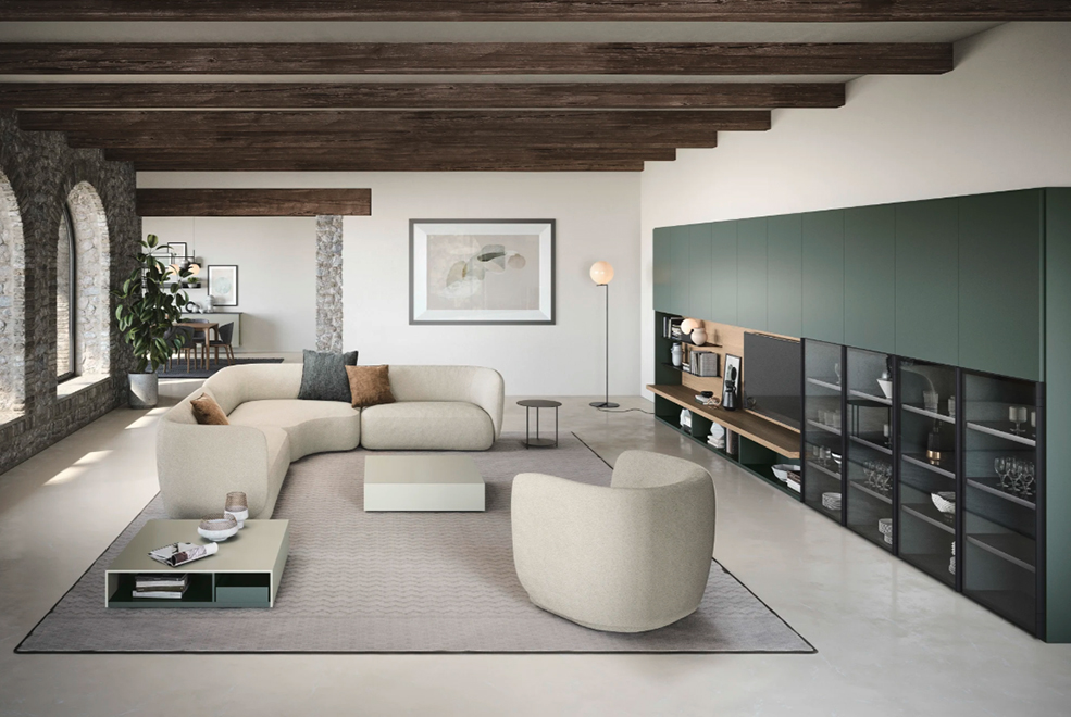 Shelves and wall mounted top Shelving