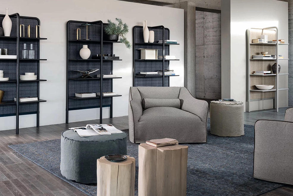 Brick Coffee Table and Side Table