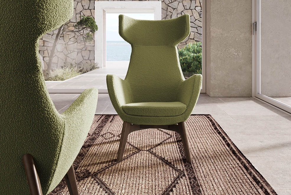 Iris armchair