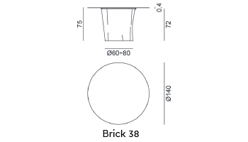 Brick 33/34/36/38 Dining Table gallery