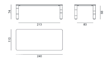 Brick 33/34/36/38 Dining Table gallery