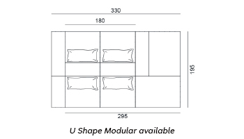 Samet Modular Sofa gallery