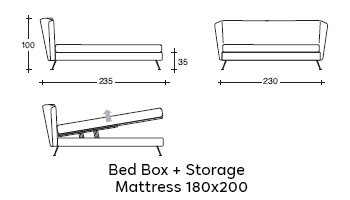 Duke High Bed gallery