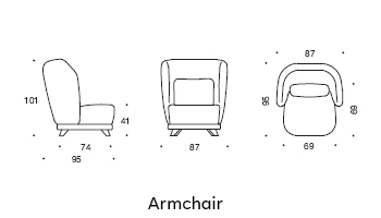 Charles Armchair gallery