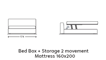 Esstential Bed gallery