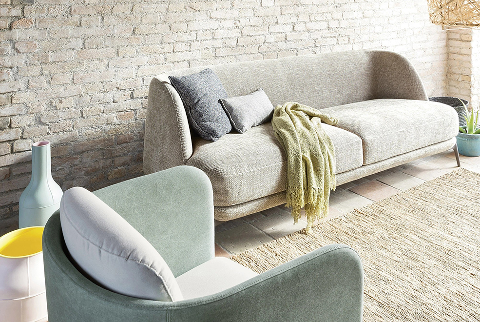 Velvet Single Sofa gallery