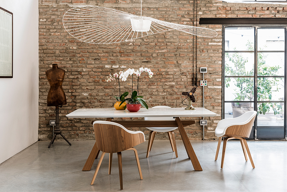 Zeus Fixed Dining Table gallery