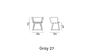 Gray 26/27 Dining Chair gallery