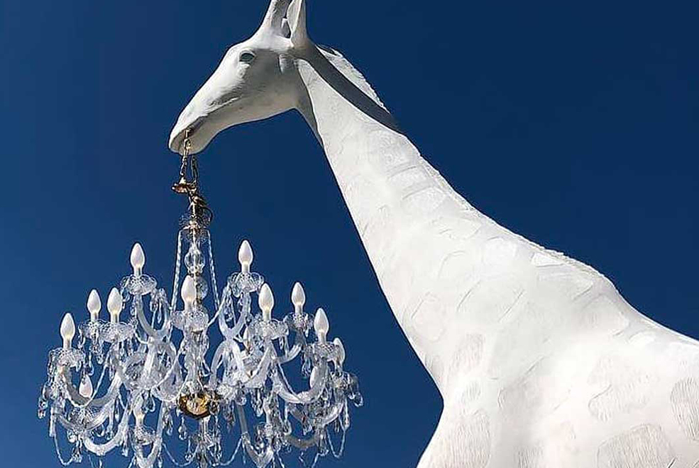 Giraffe in Love XL Outdoor Lighting gallery